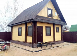 Объект №64: баня из профилированного бруса 192х145 с крыльцом 0